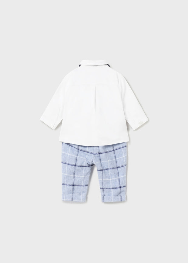 Baby Pants Set | Baby Light Blue Pants Set | EmHerSon Boytique
