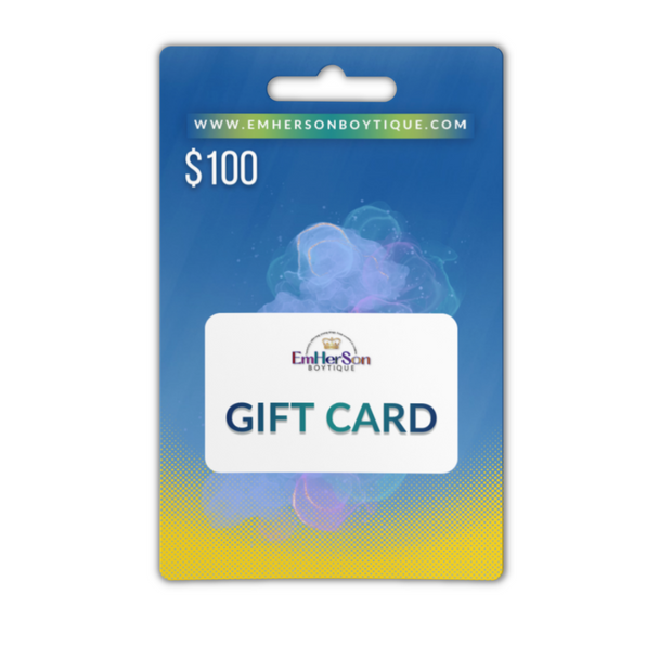 Boytique Gift Card | Emherson Gift Card | EmHerSon Boytique