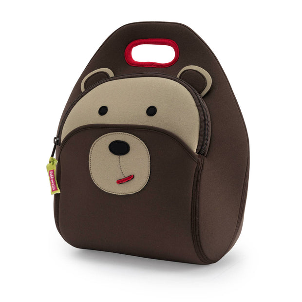 Brown Bear Lunch Bag | Dabbawalla Bear Bag | EmHerSon Boytique