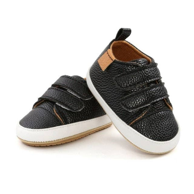 Baby Black Sneakers | Baby Boy Sneakers | EmHerSon Boytique