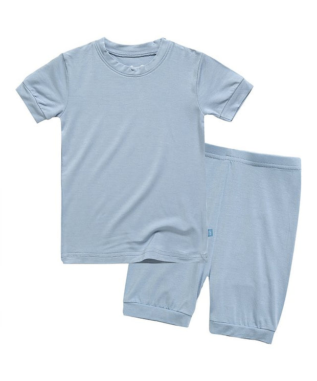 Boys Blue Gray Pajamas | Boys Stylish Pajamas | EmHerSon Boytique
