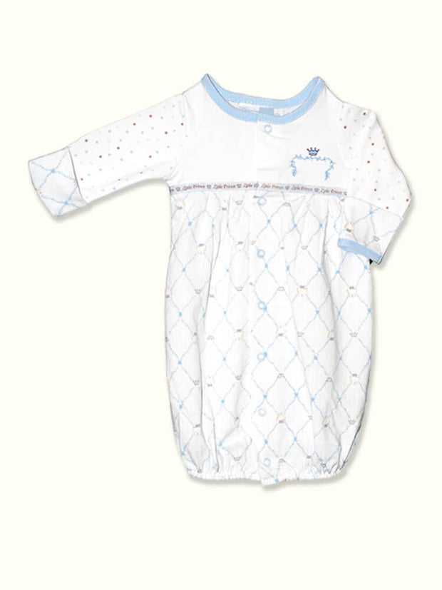 Preemie- Little Prince Gown (0-5 pounds)