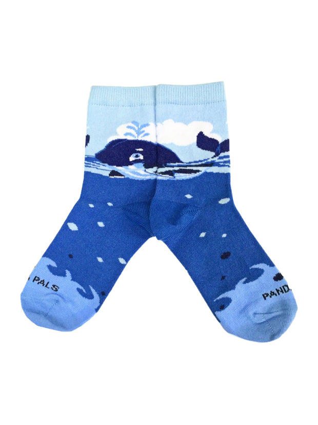 Kid's Printed Socks | Whale Printed Socks | EmHerSon Boytique